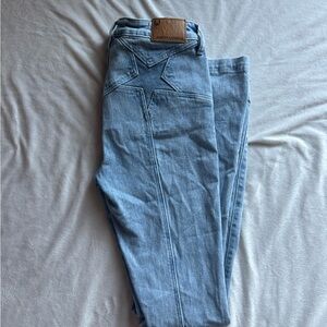 Classic Light Blue Flare Jeans